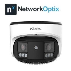 Milesight MS-C8477-HPKG1 — Panoramique 180° 8MP Nx Witness embarqué