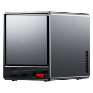 NAS AMD — 4 Baies Haute Performance 50 cams